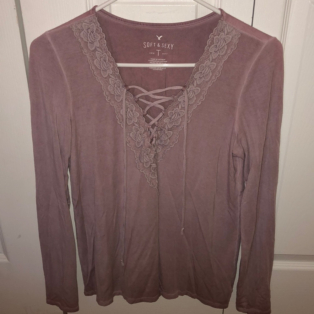 American eagle long sleeve shirt